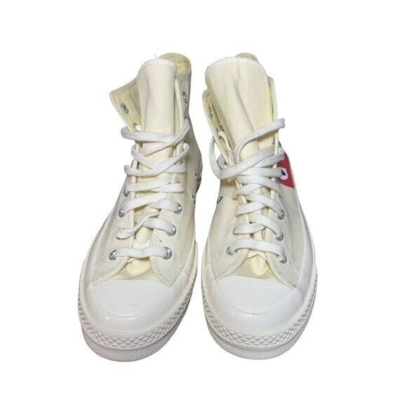 Comme des Garçons Play High-Top Sneakers size 9 Men - Picture 4 of 6